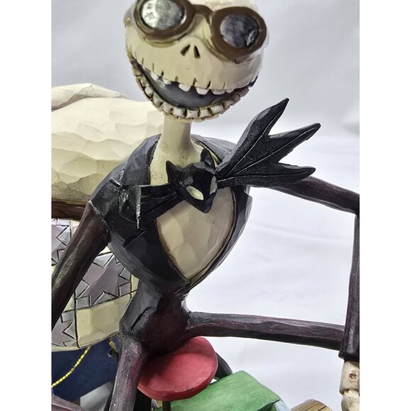Disney Jim Shore Nightmare Before Christmas "Christmas Delivered" BROKEN BOW TIE - Picture 4 of 16